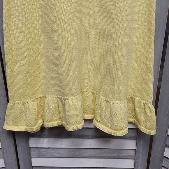 Pointelle Sweater Short-Sleeve Dress | Cat & Jack | Medium (8) - Picture 2 of 9